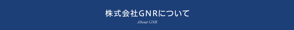 株式会社GNRについて